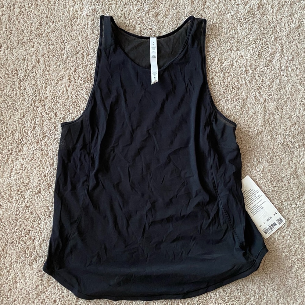 NWT Lululemon Sculpt II Tank Black